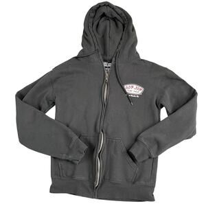 Ron Jon Surf Shop Black Size Small Cocoa Beach FL Full Zip Hooded Jacket